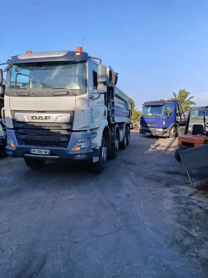 Location de camion-benne avec chauffeur, La Réunion